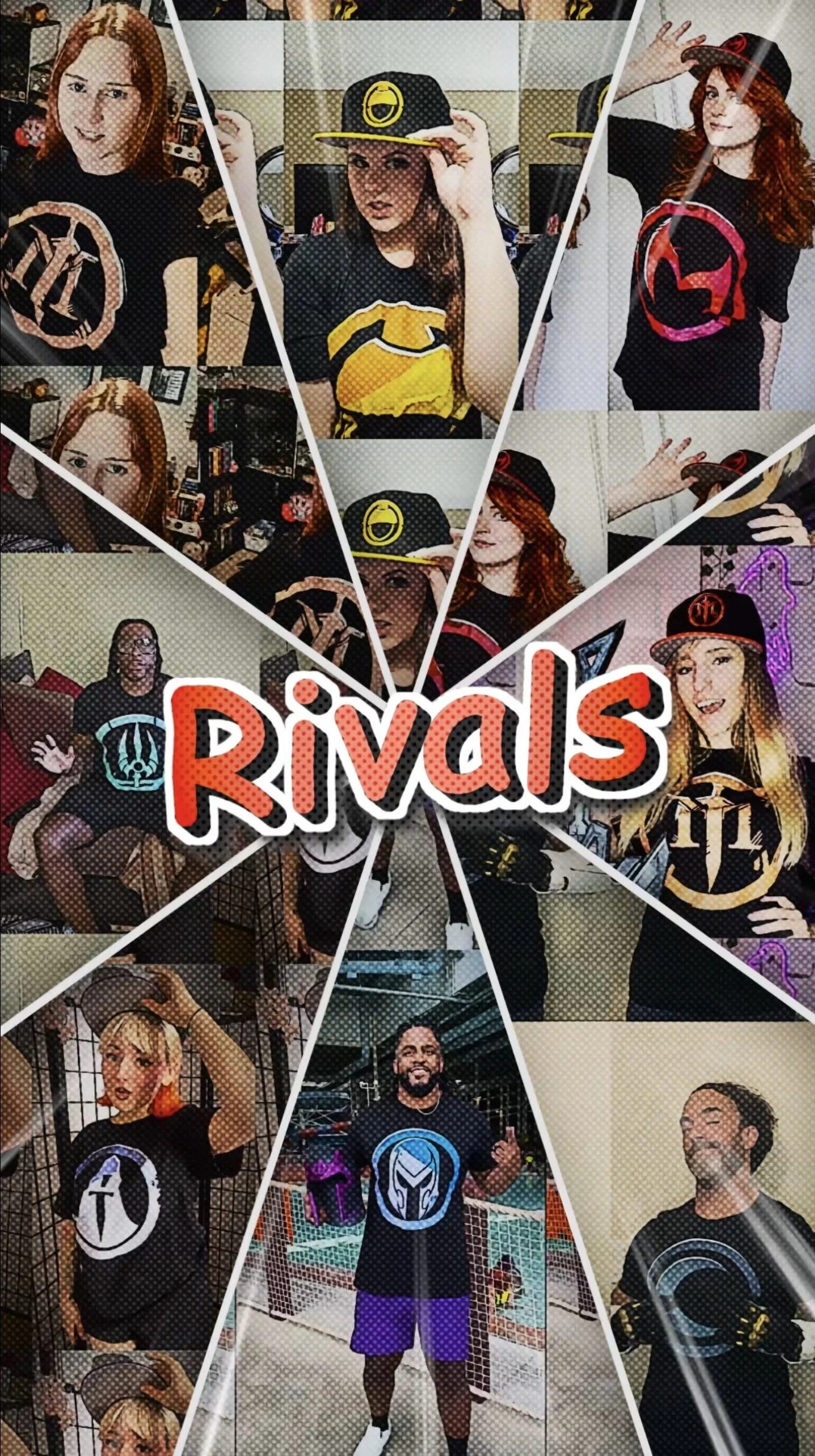 Marvel Rivals Inspired Spray Emblem Short Tee