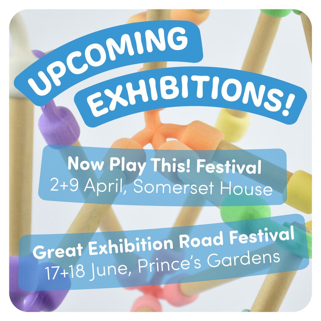 Thrilled to announce Wiggel will be appearing at the Now Play This Festival at Somerset House and the Great Exhibition Road Festival hosted by Imperial College London! Both events will feature play time with Wiggel to let kids flex their imaginations