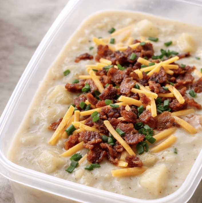 Cheezy Bacon Potato Soup (12 oz)