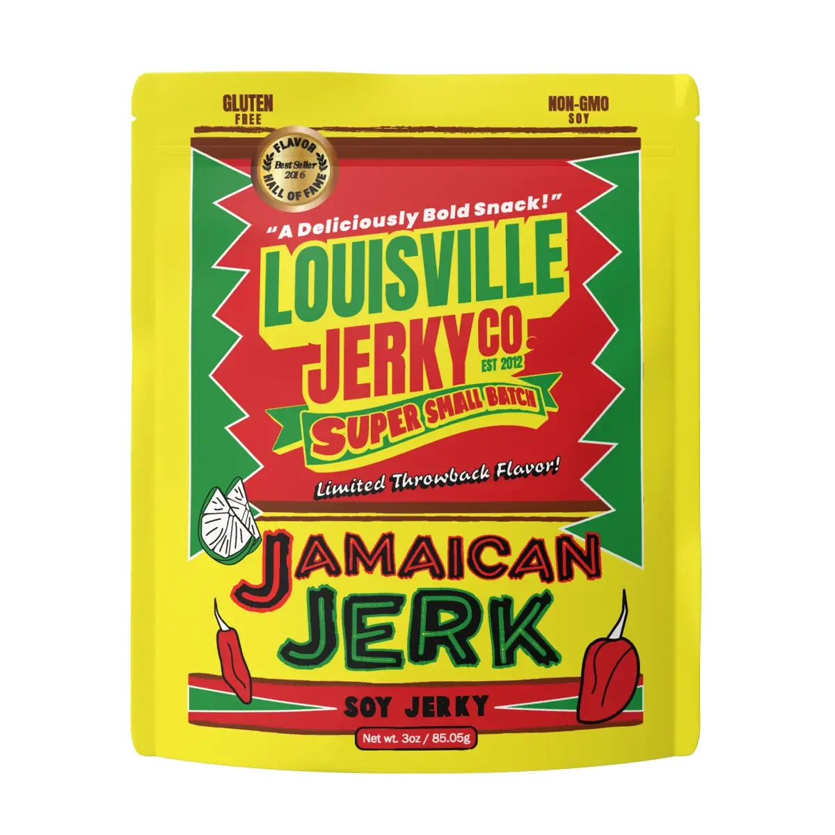 Louisville Jerky Co - Jamaican Jerk Soy Jerky (SPECIAL RELEASE)