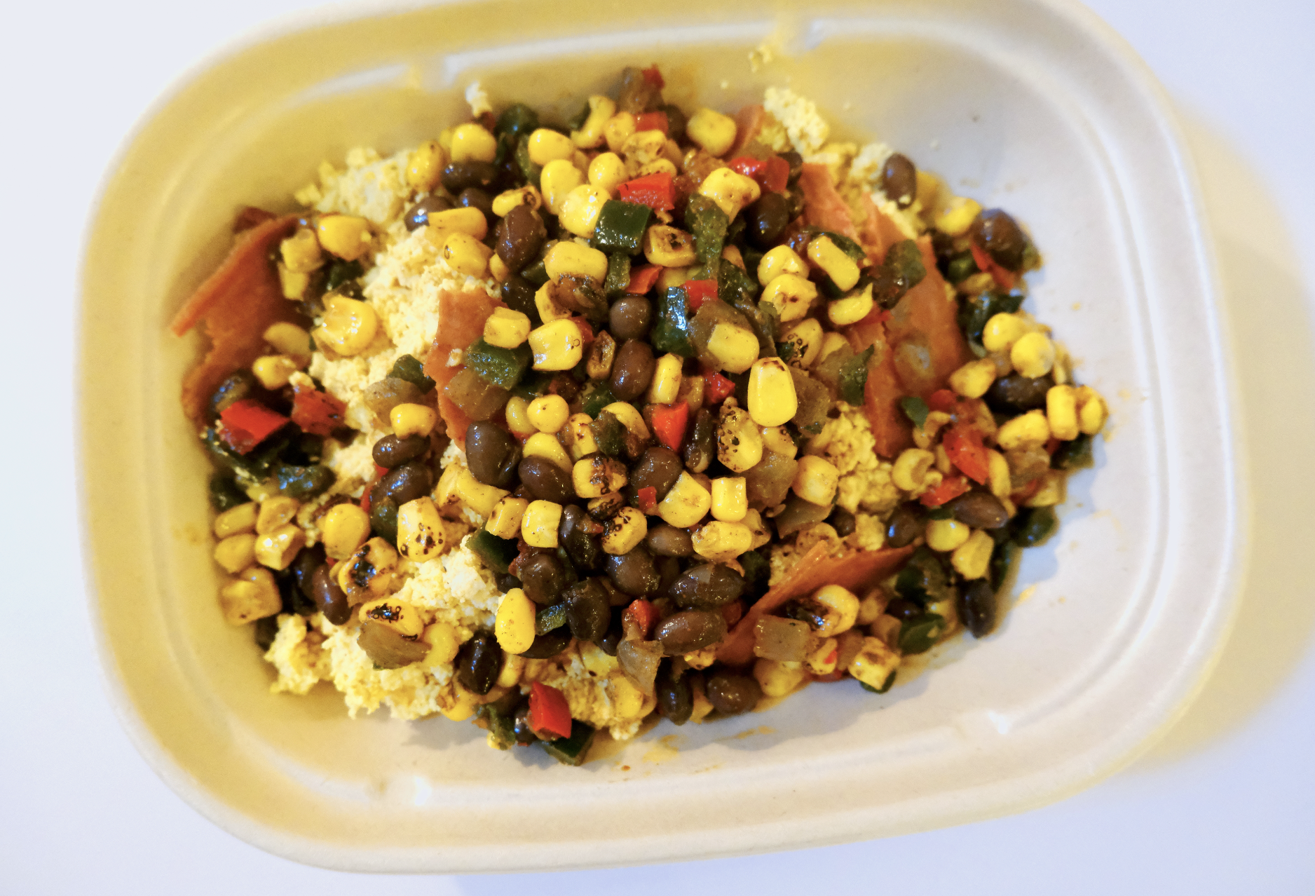 Tofu Western Breakfast Scramble
