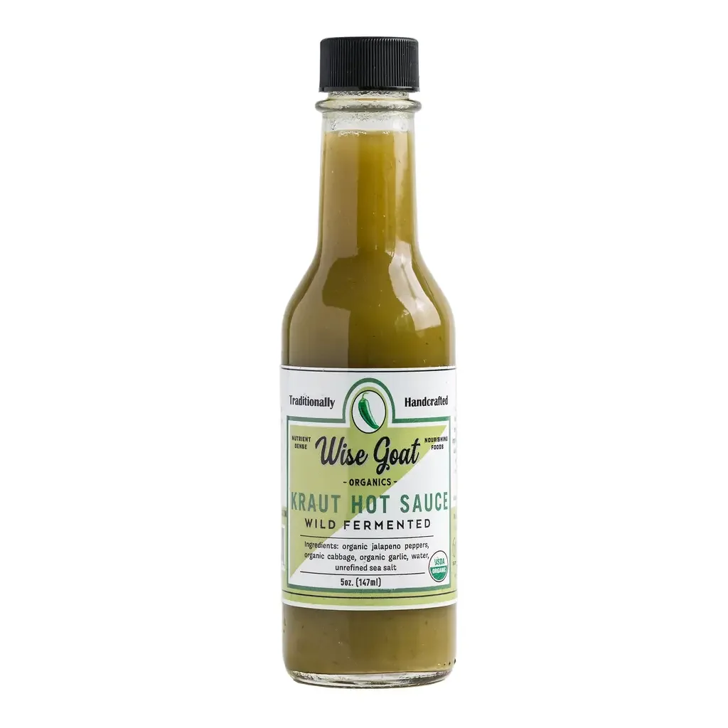 Wise Goat Organics Kraut Hot Sauce - Wild Fermented
