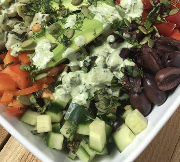 🥗 Green Goddess Veggie Bowl