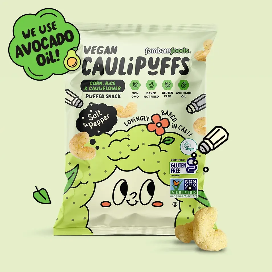 Caulipuffs - Salt & Pepper Flavor