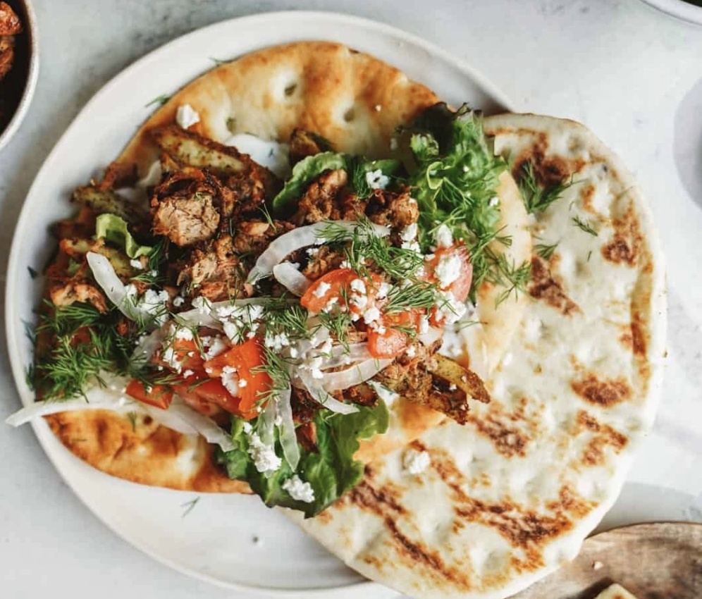 🌯 Jackfruit Gyro Wrap