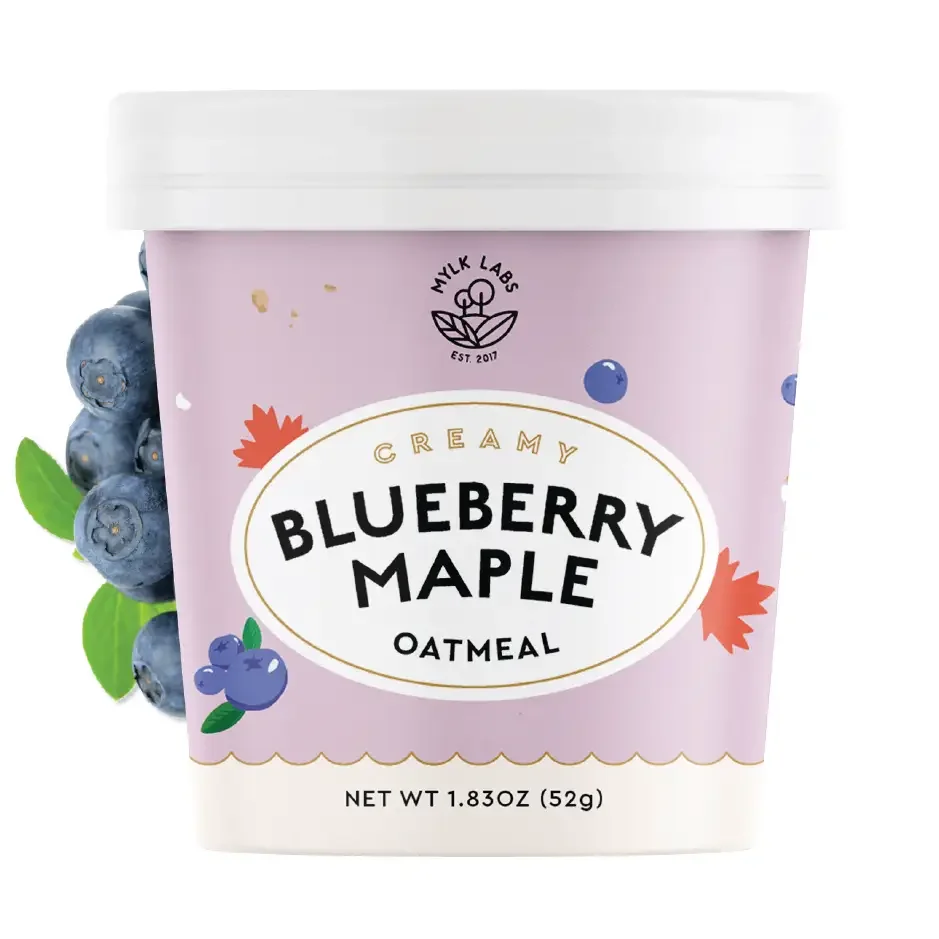 Mylk Labs - Creamy Blueberry Maple Oatmeal