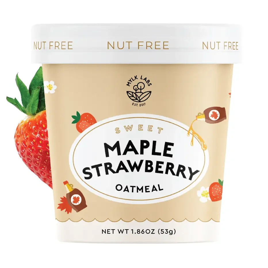 Mylk Labs - Sweet Maple Strawberry Oatmeal