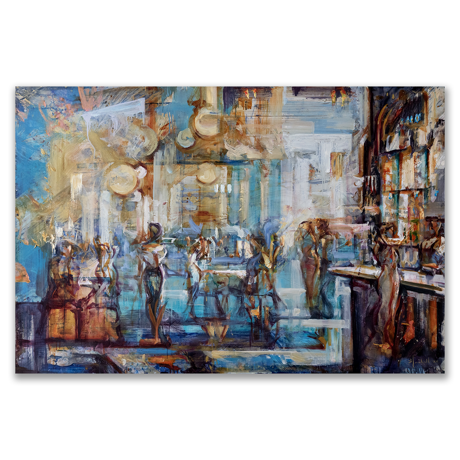 Mandala Cafe |  40" x 60"