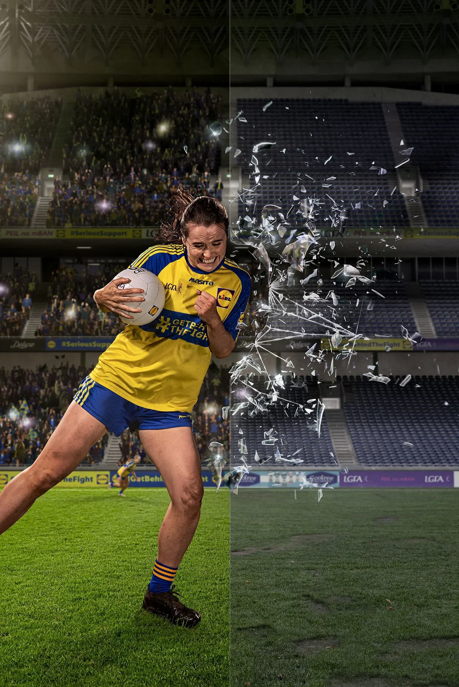 Lidl advertising campaign combining photography, CGI and creative retouching