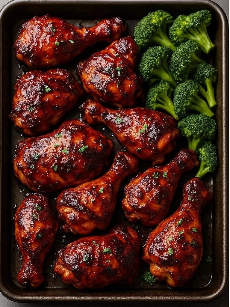 BBQ Chicken Bake (Low Carb, Easy, Family Style)