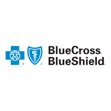 Blue Cross and Blue Shield logos side by side.