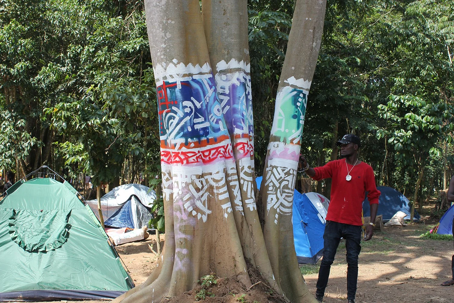Bernard Art Tree Painting XX.JPG