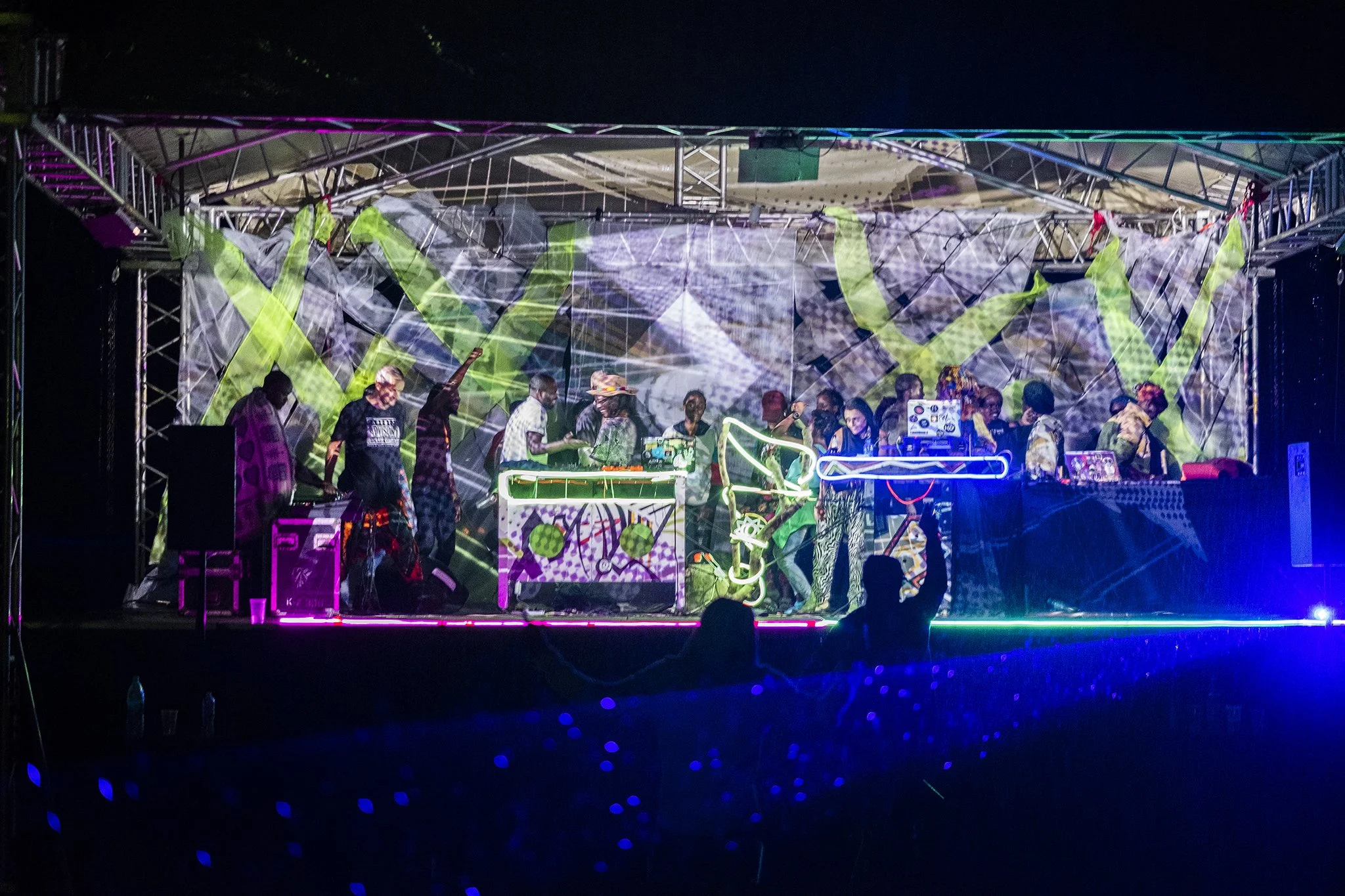 Stage Design and mappping workshops -  Festival Bayimba - 2018/2022 | UGANDA