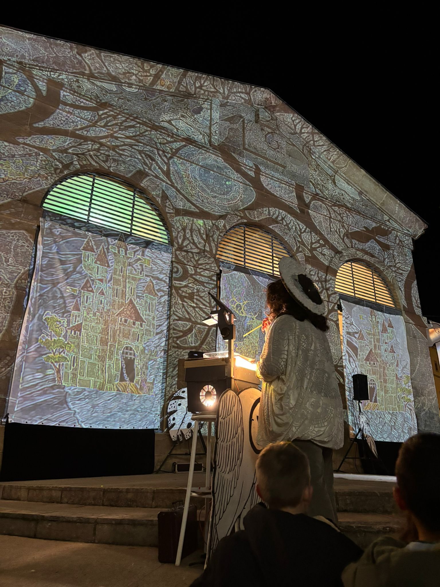 rétro projecteur et masques 