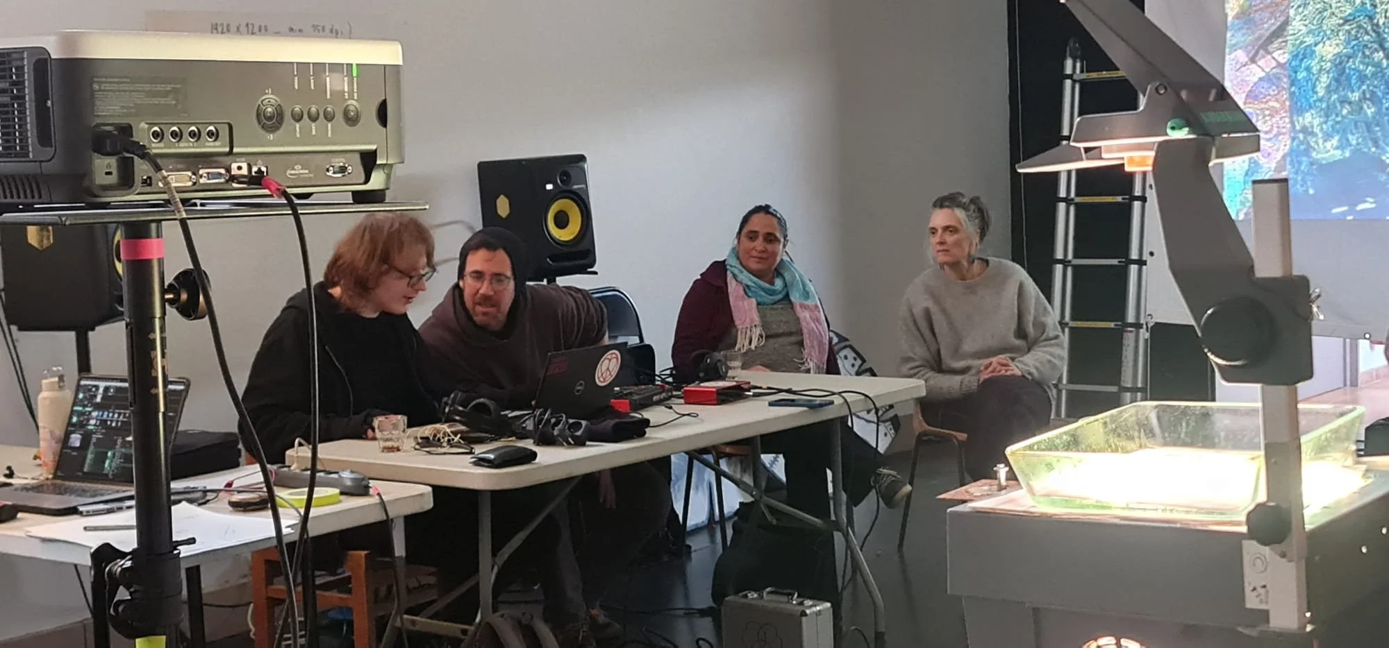 Production sonore avec Pablo Peltier et Joss Dufour 