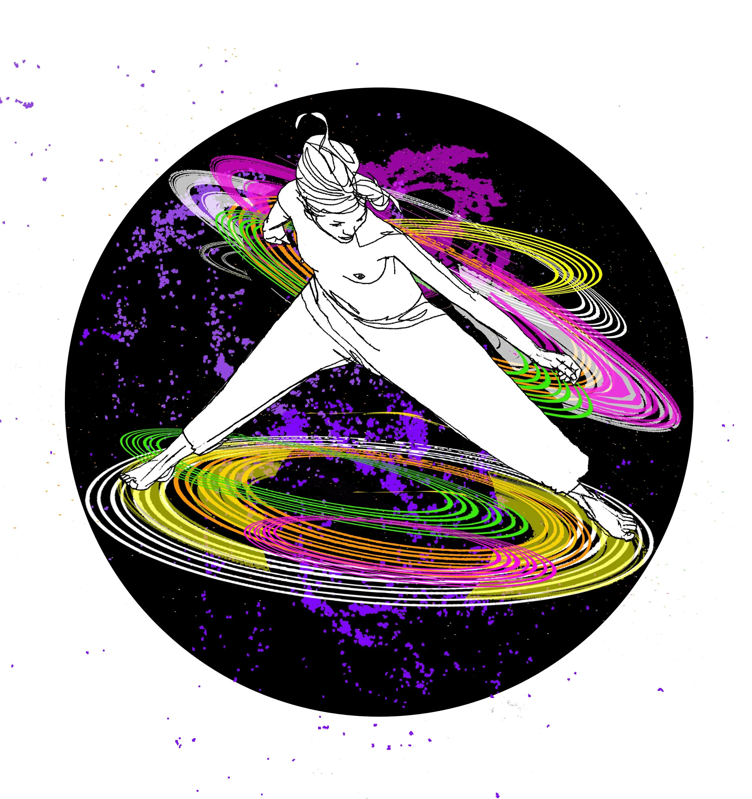 Rainbow Surfer