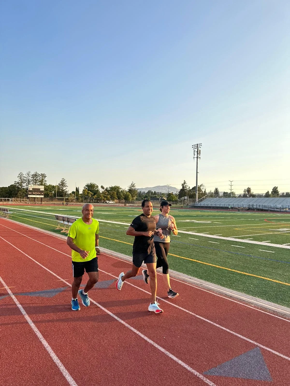 Running Fit Lab group coaching session in the SF Bay Area