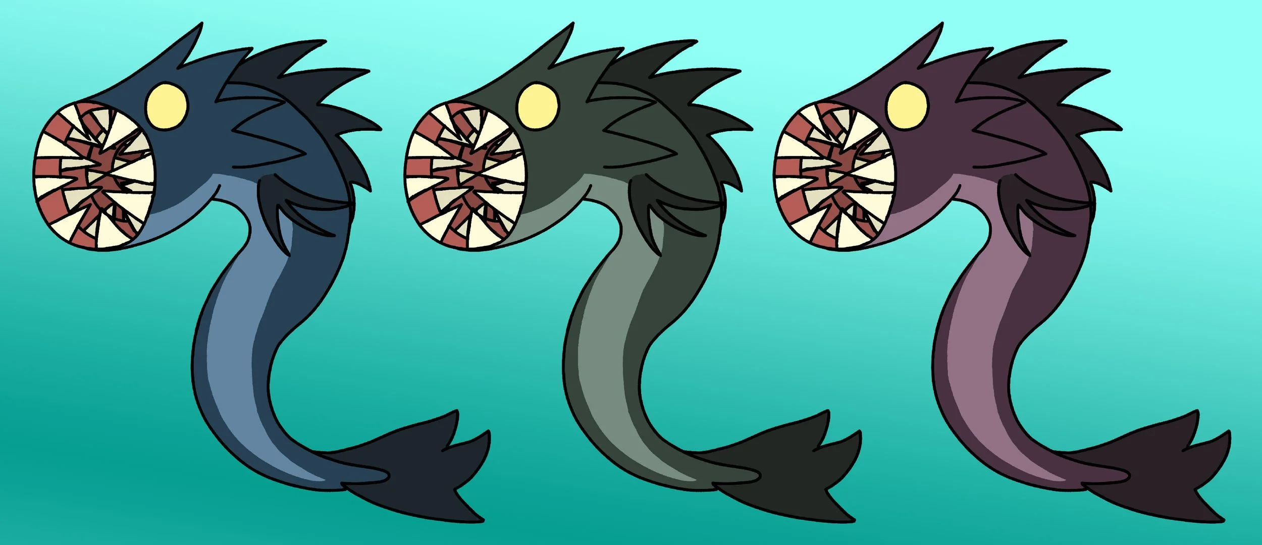 sea monster iterations.jpg