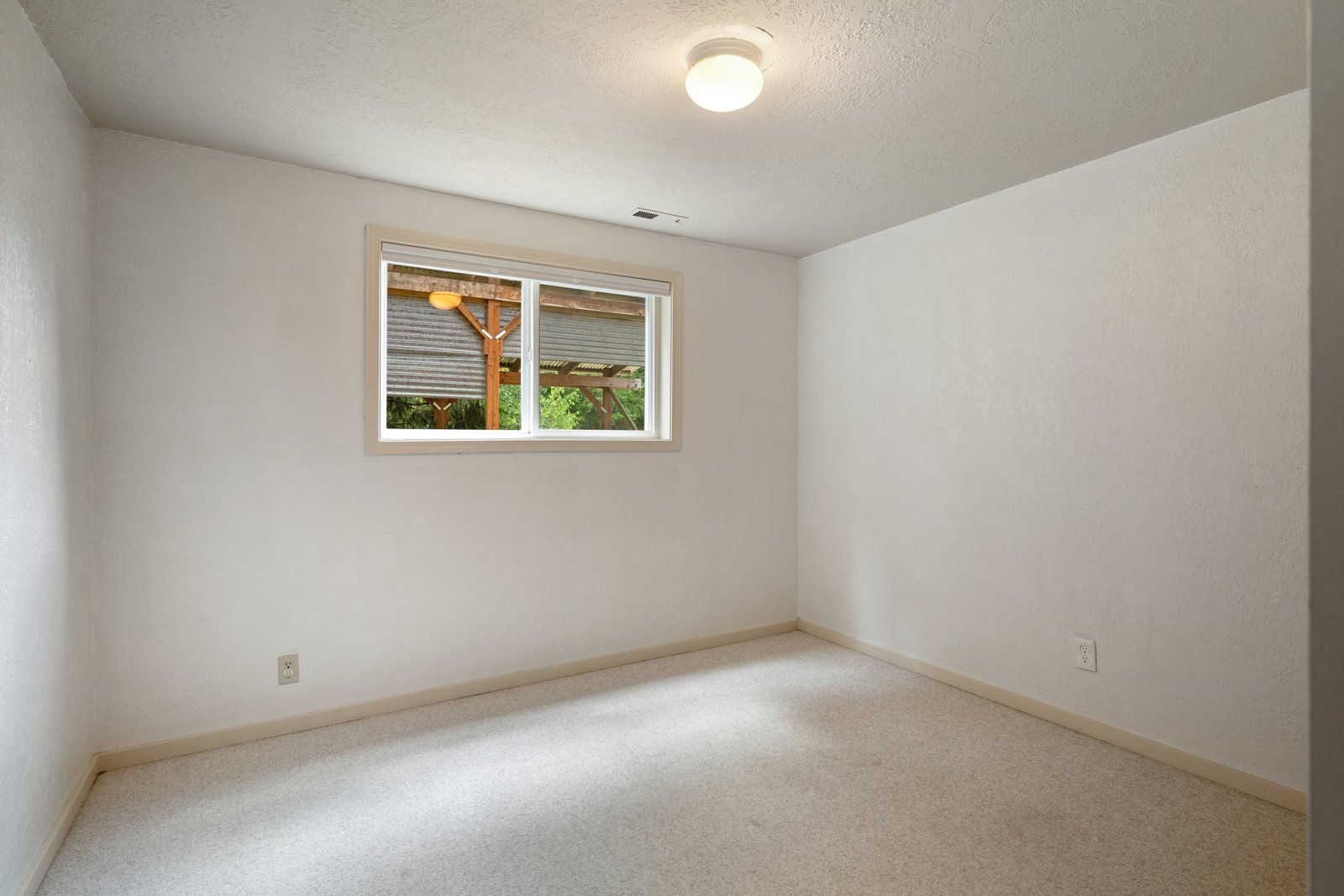 view of an empty room in white