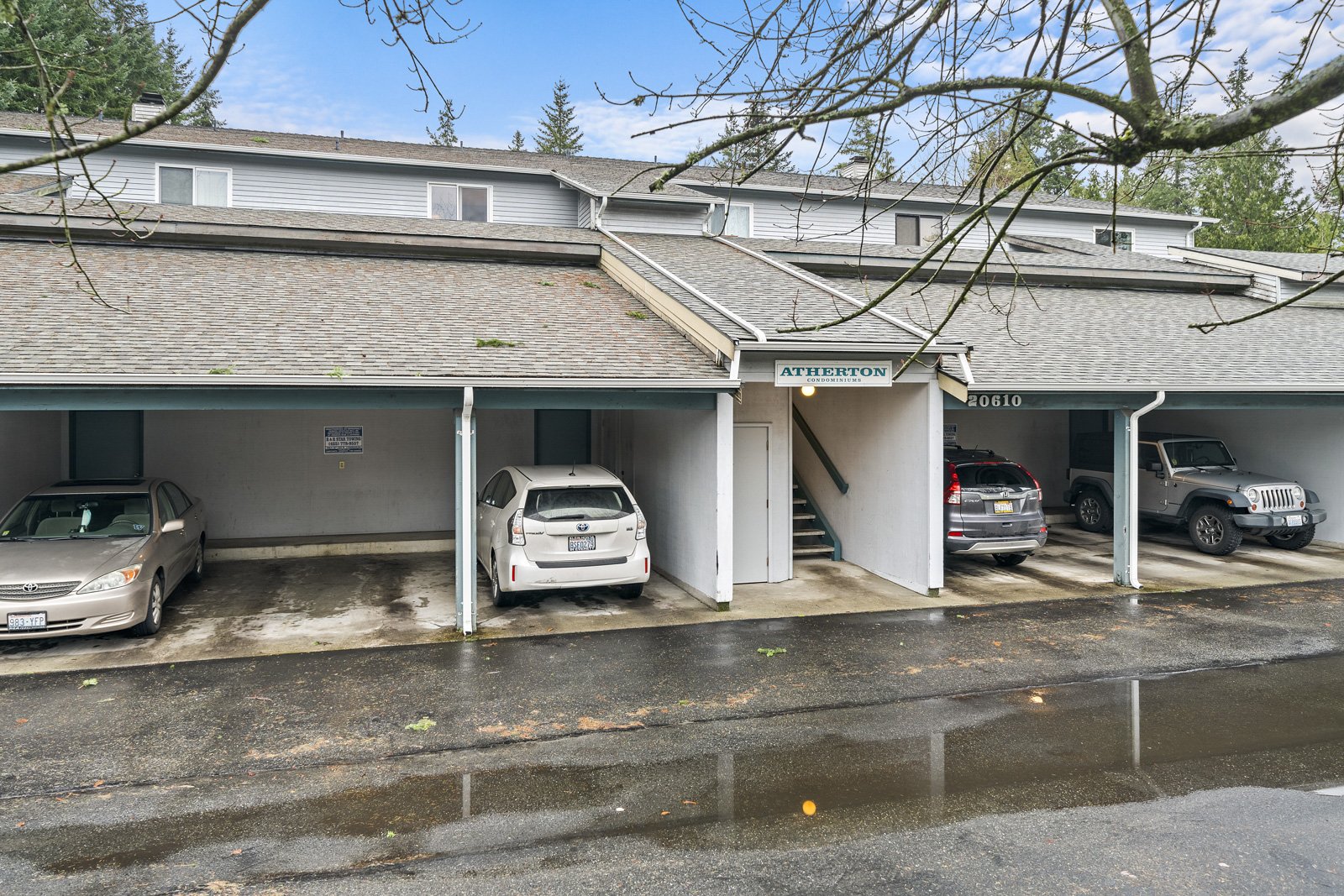 exterior of carport