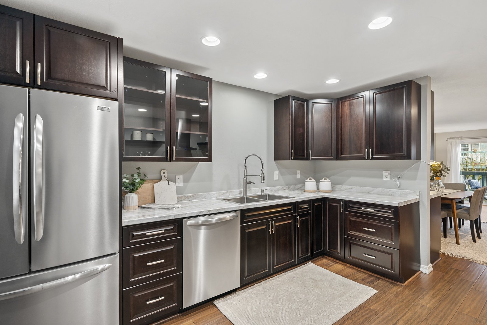 interior of kitchen