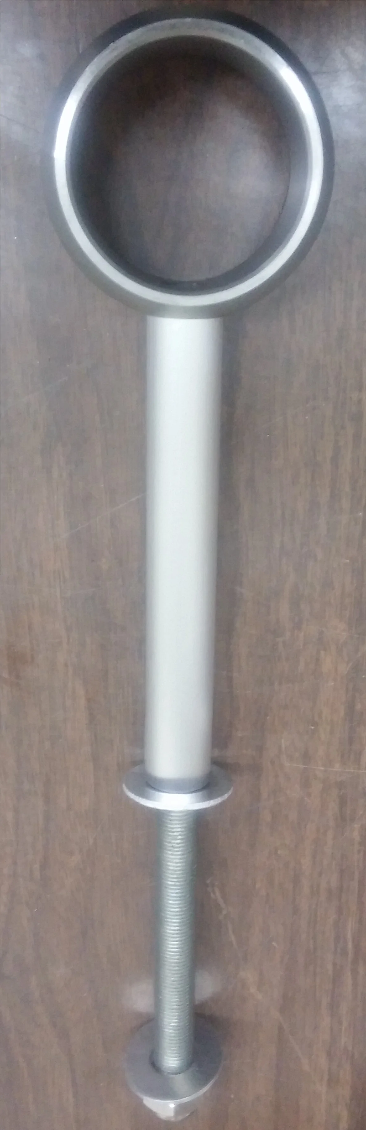 Adjustable Footrail Stand, Aluminum