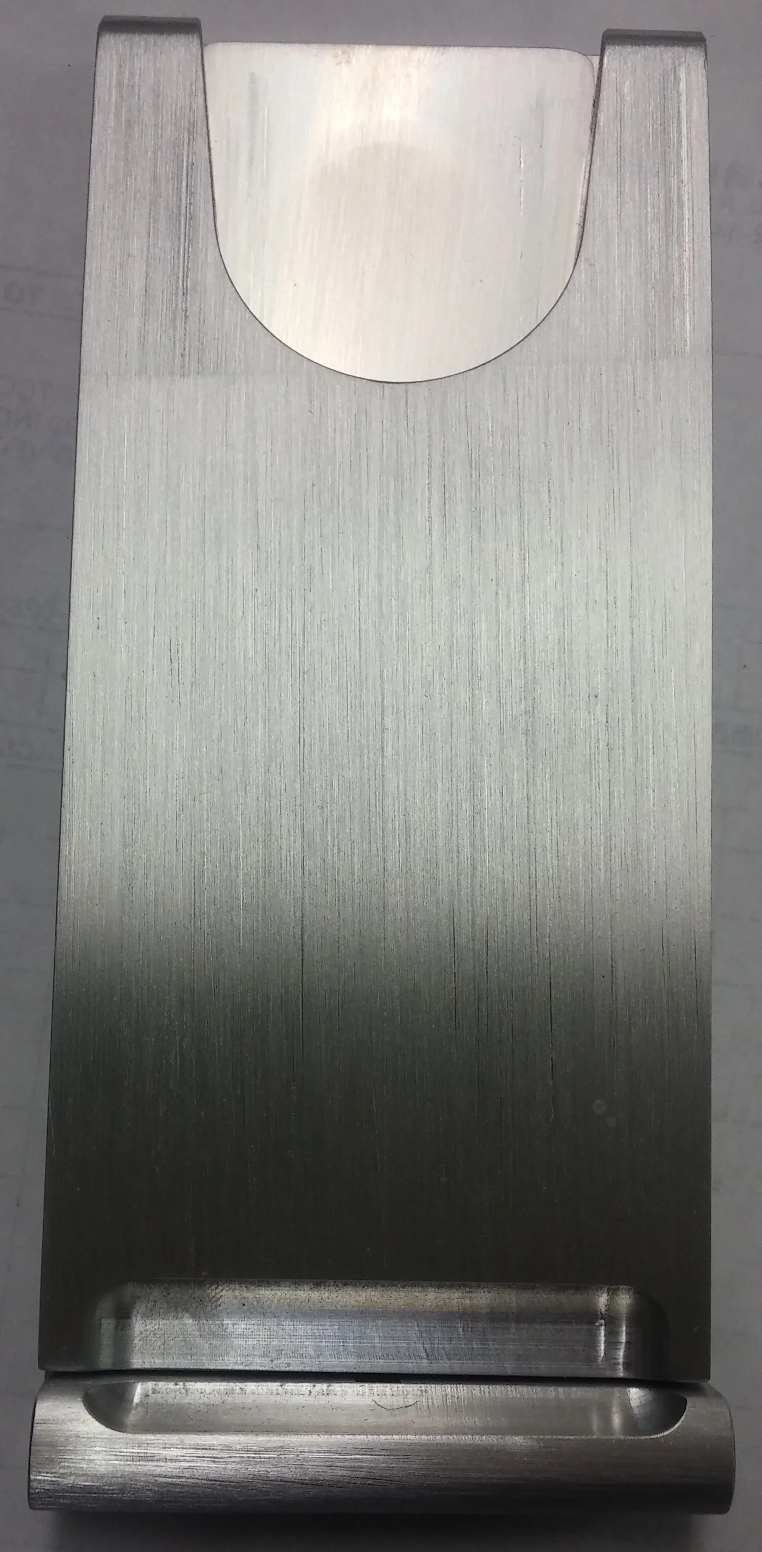 Brushed Aluminum Poker Slide