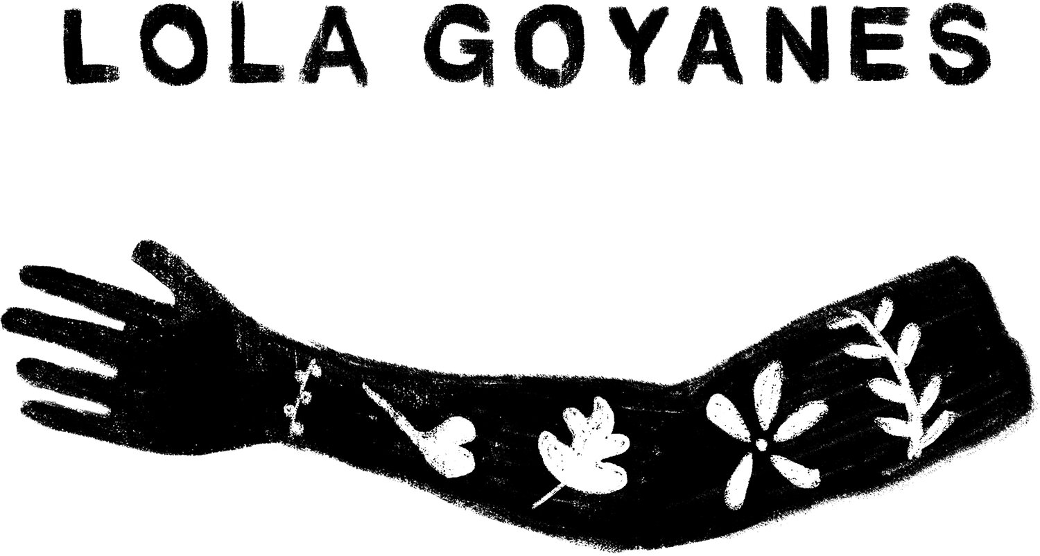 Lola Goyanes. Bordado e ilustración