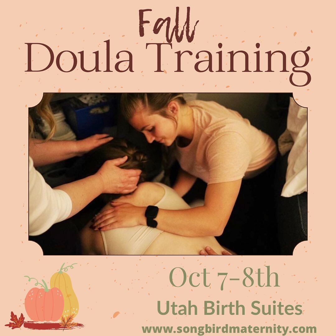 Melissa&rsquo;s Doula Training is SOLD OUT for September! But not to worry, there is another one on October 7-8th, and only a few spots left! You can sign up at songbirdmaternity.com ✨

Comment below if you had a Doula at your birth and the differenc