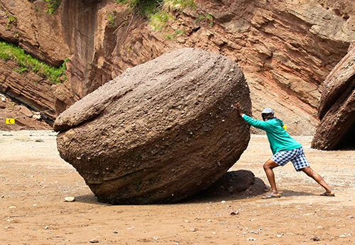 Pushing the Boulder