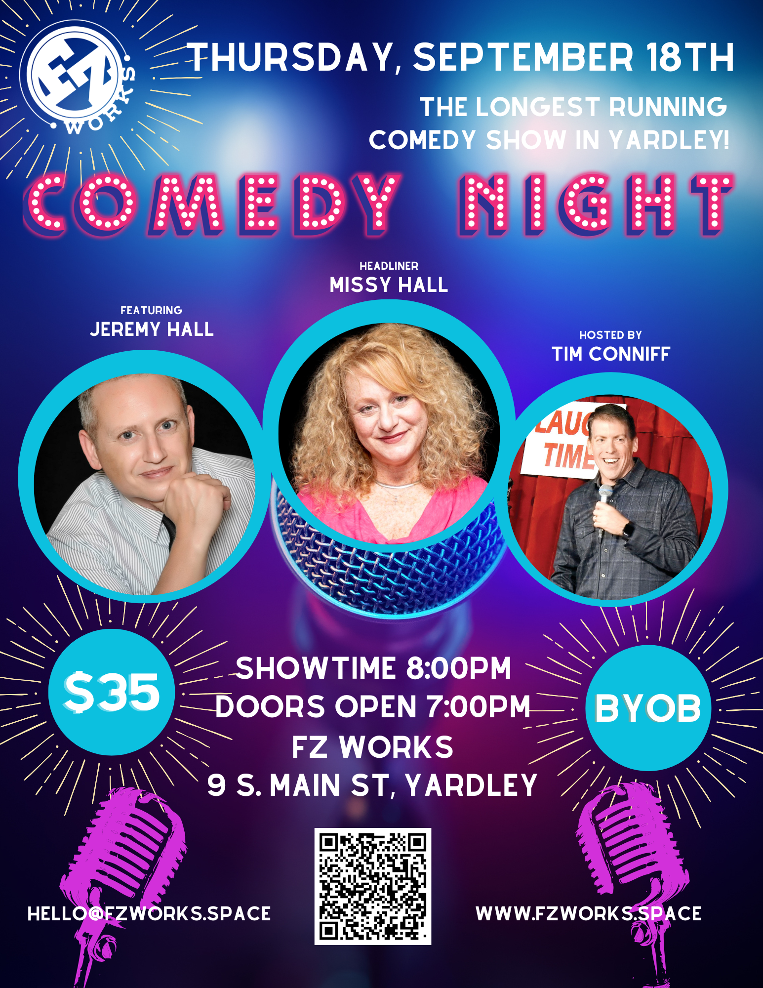 Comedy Night at FZ Works