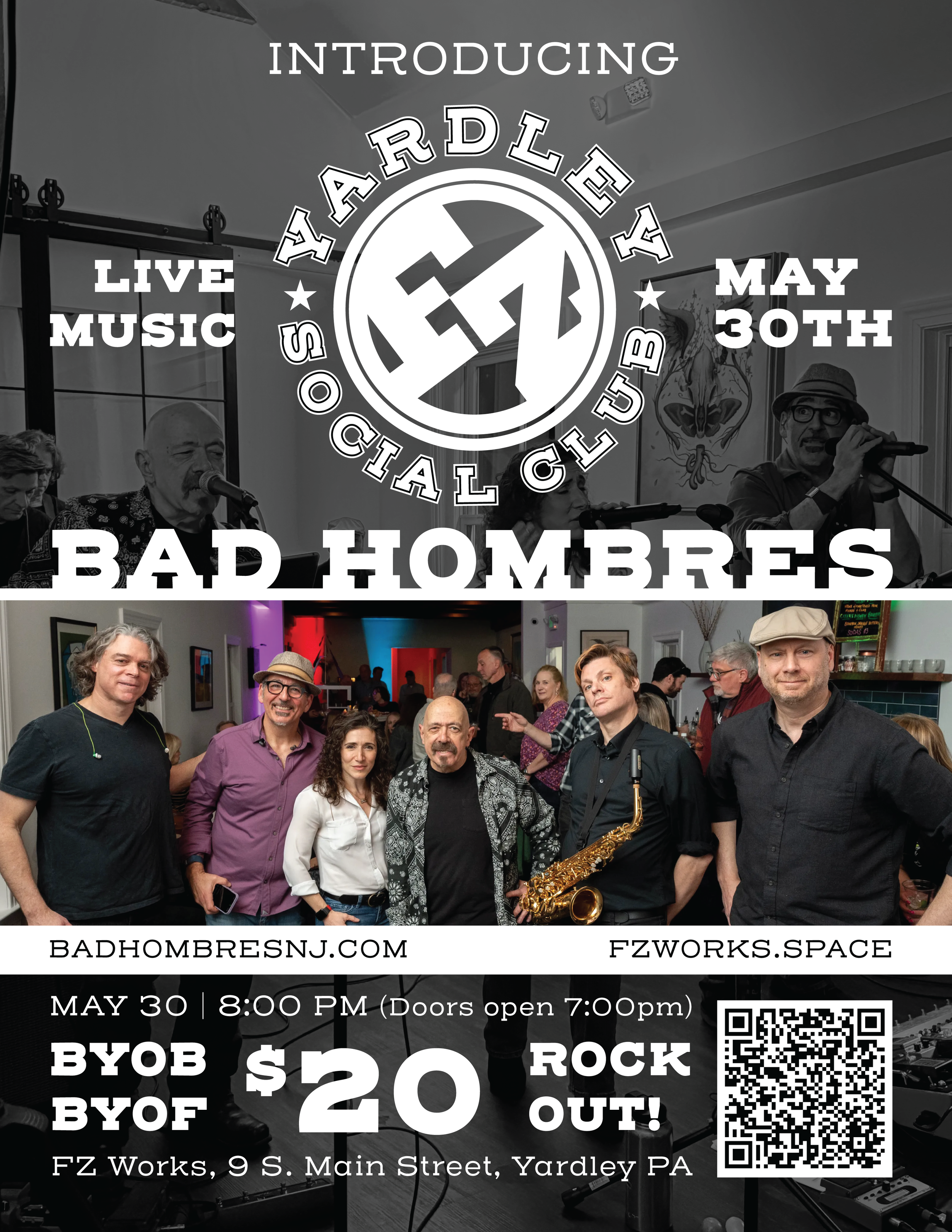 Yardley Social Club Presents - Bad Hombres