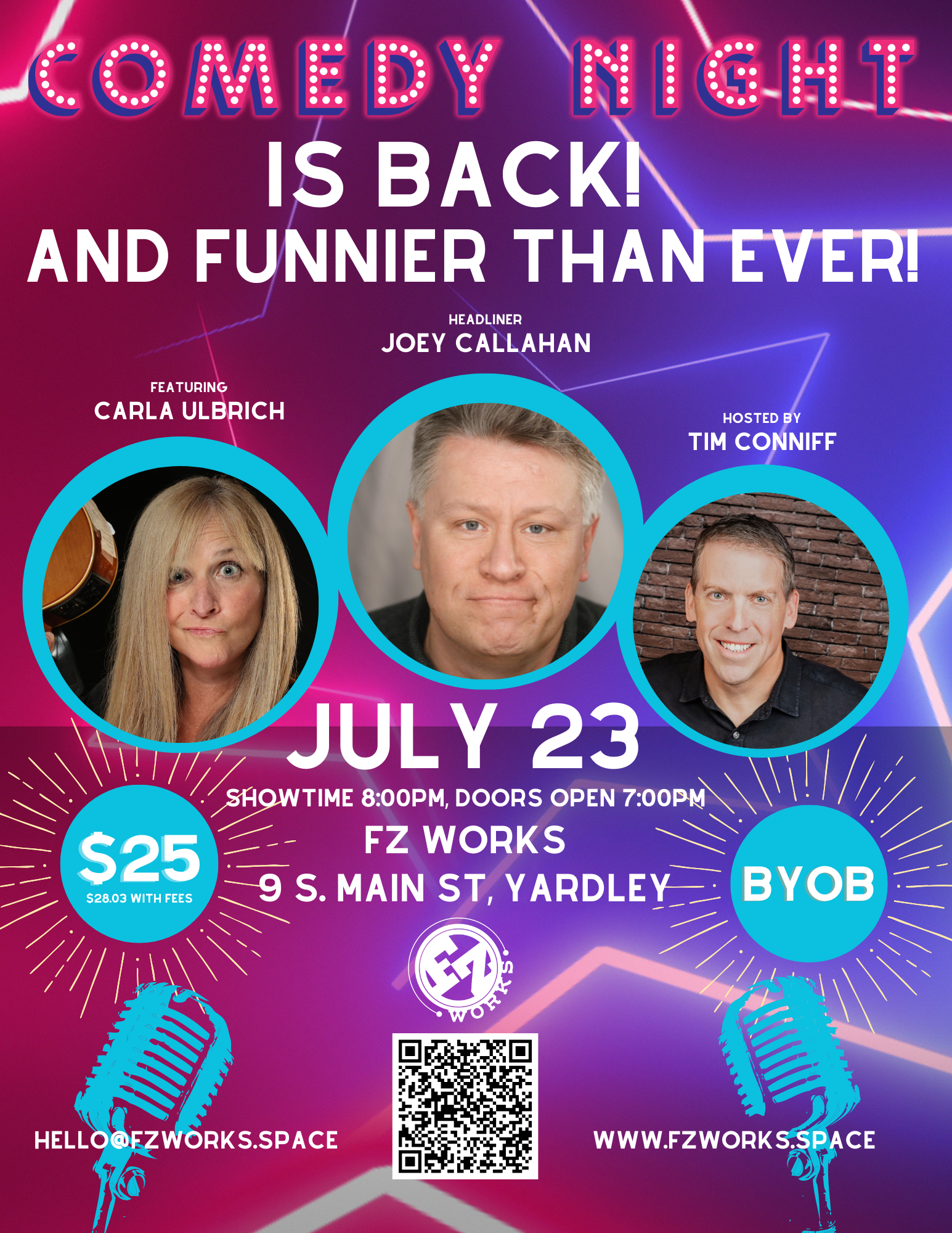 Comedy Night at FZ Works