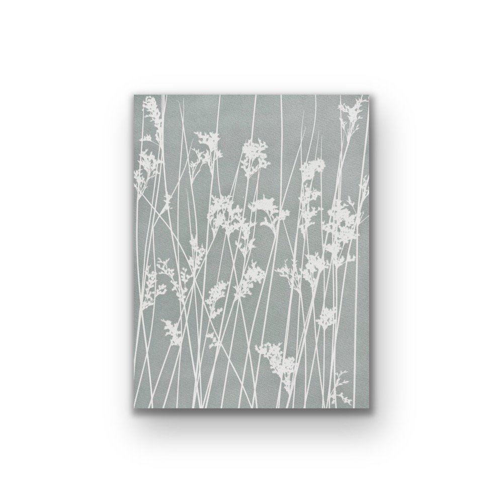 Misty Marsh Grass II (12 x 9 inch original monotype on paper) (Copy)