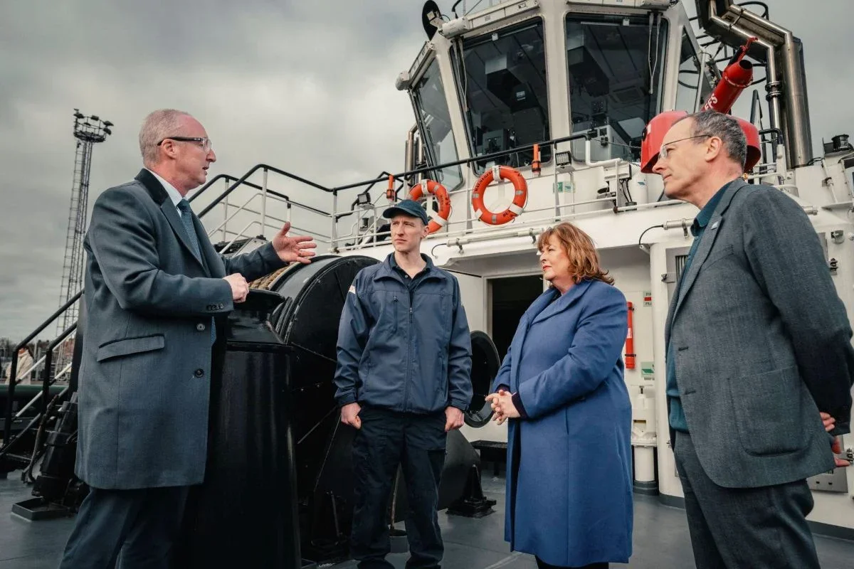 PlusZero Powers World First Hydrogen Shore Power Demonstration at Port of Leith