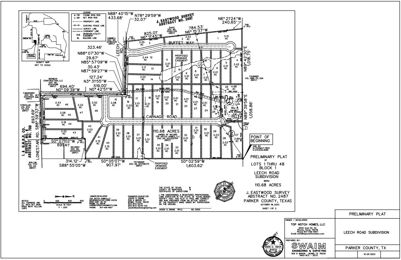 Leech Rd (Lot 19), Poolville, TX 76487