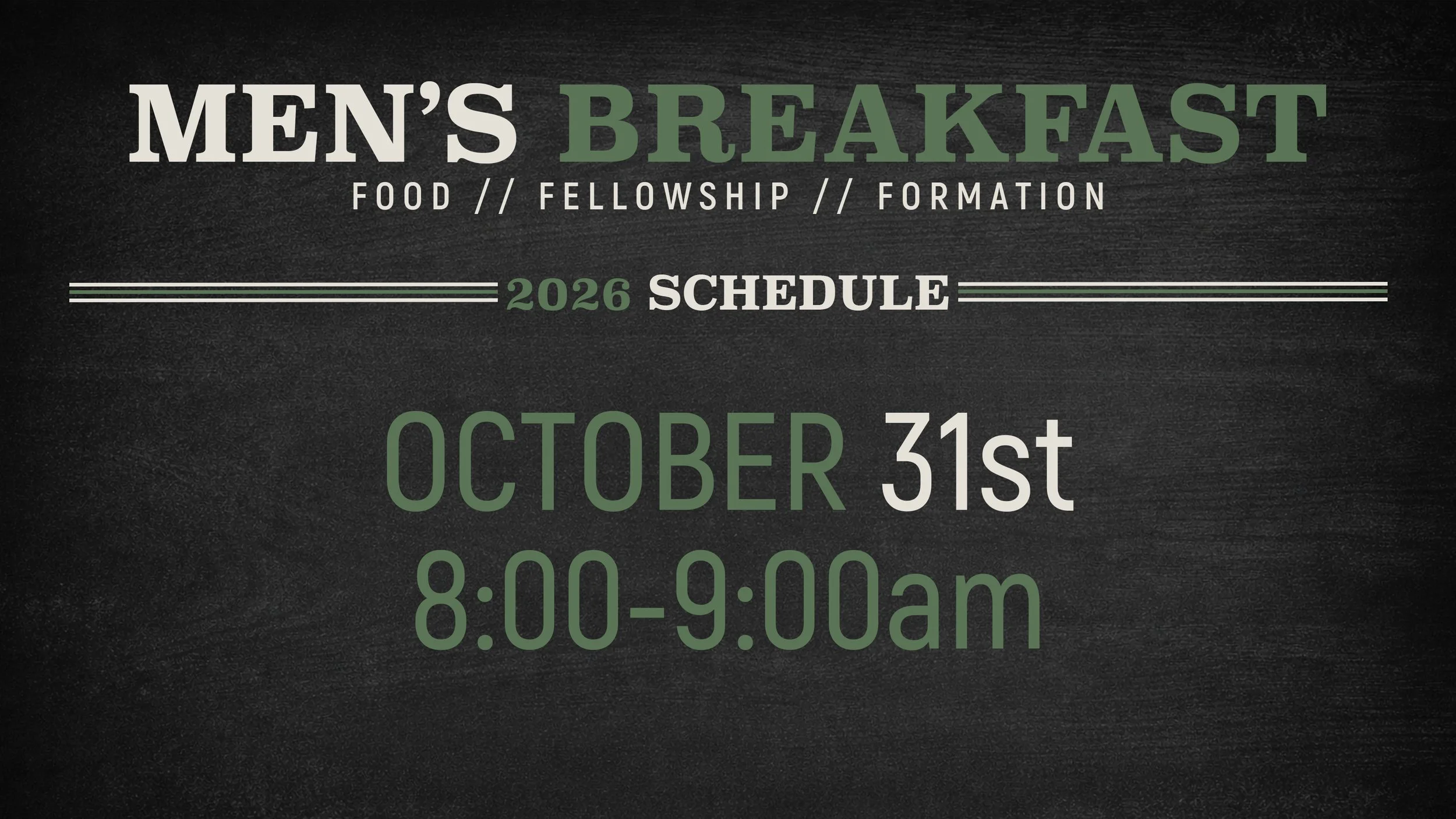 redemption men || all are welcome!