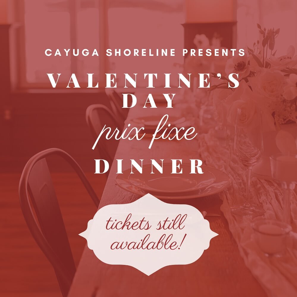 It&rsquo;s not too late to make those extra special Valentine&rsquo;s Day plans! &hearts;️

We seriously couldn&rsquo;t be more excited about this Prix Fixe menu; every single dish incorporates a local wine or liqueur. There&rsquo;s no better way to 