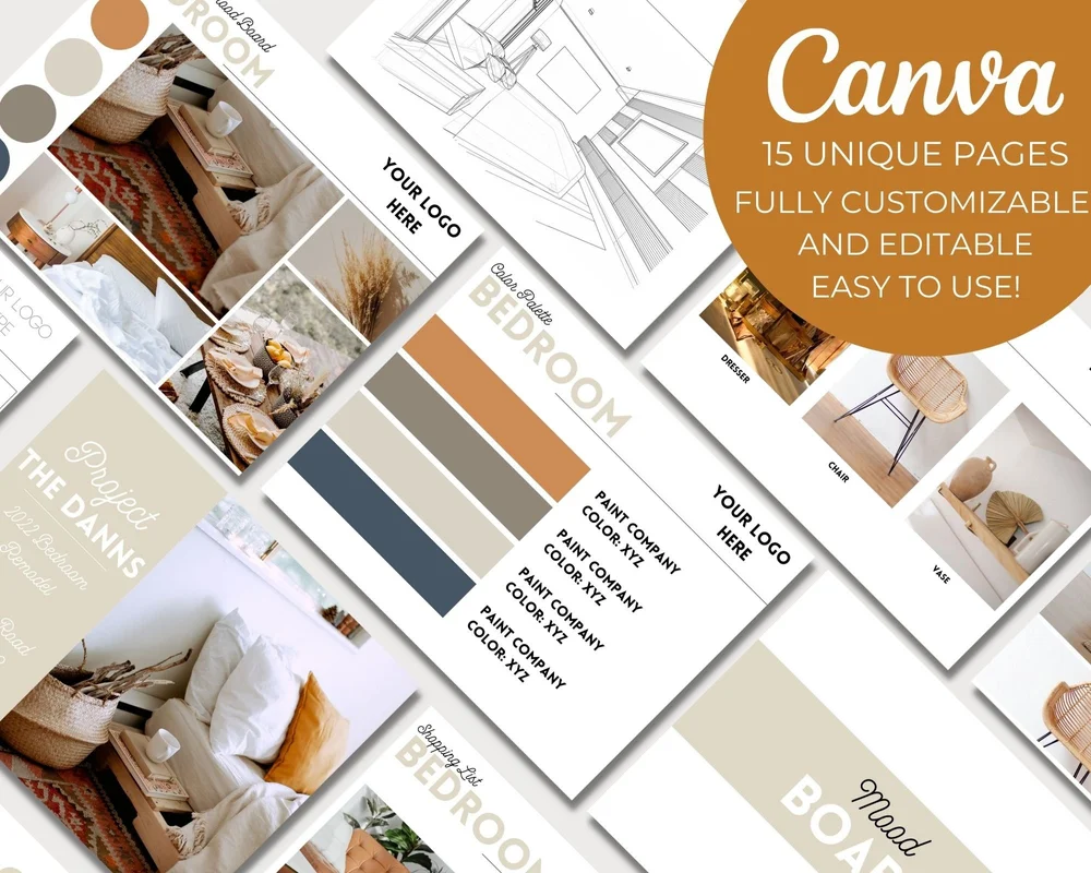 Interior Design Presentation Board Examples