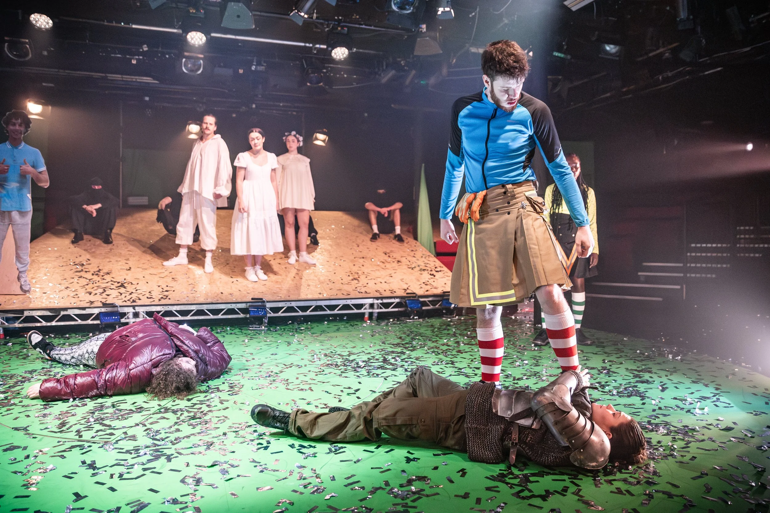 Hugo Dodsworth | Performance Design | A Fairy Story [Animal Farm] | Tobacco Factory Theatres | February 2026 | Lighting Design by Hugo Dodsworth | Photography by Craig Fuller