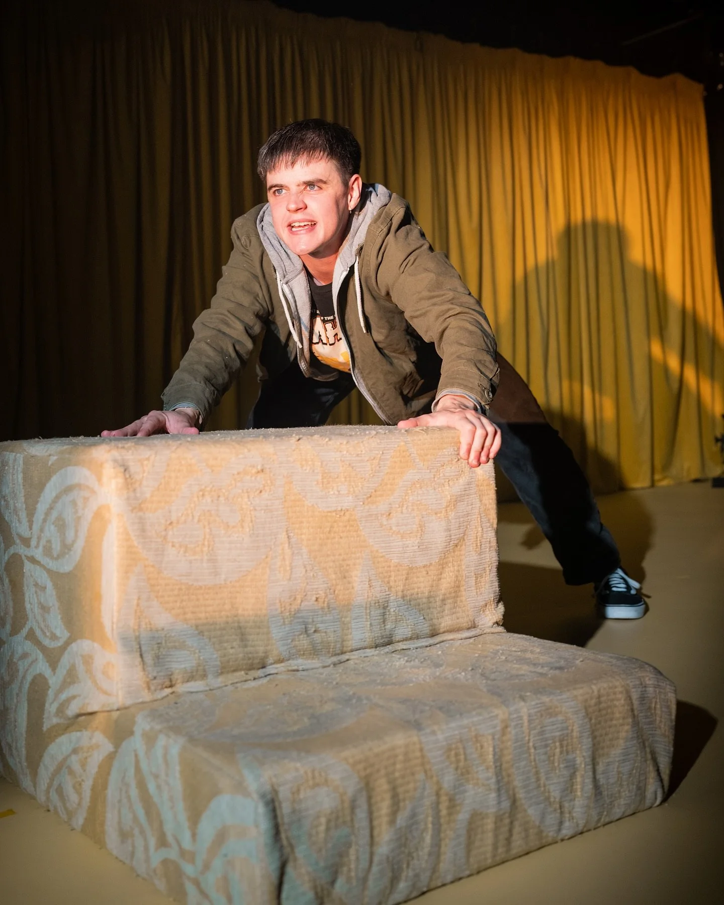 DEAR YOUNG MONSTER
by @peteyparty_
@sohotheatre
August 2025
📸 @jdwmk
• 
Director & Dramaturg - Sammy J. Glover @sammyjgloveryo
Producer - Jess Donn @jesshaslegs
Set & Costume Designer - Cara Evans @cara_vans
Lighting Designer - Hugo D