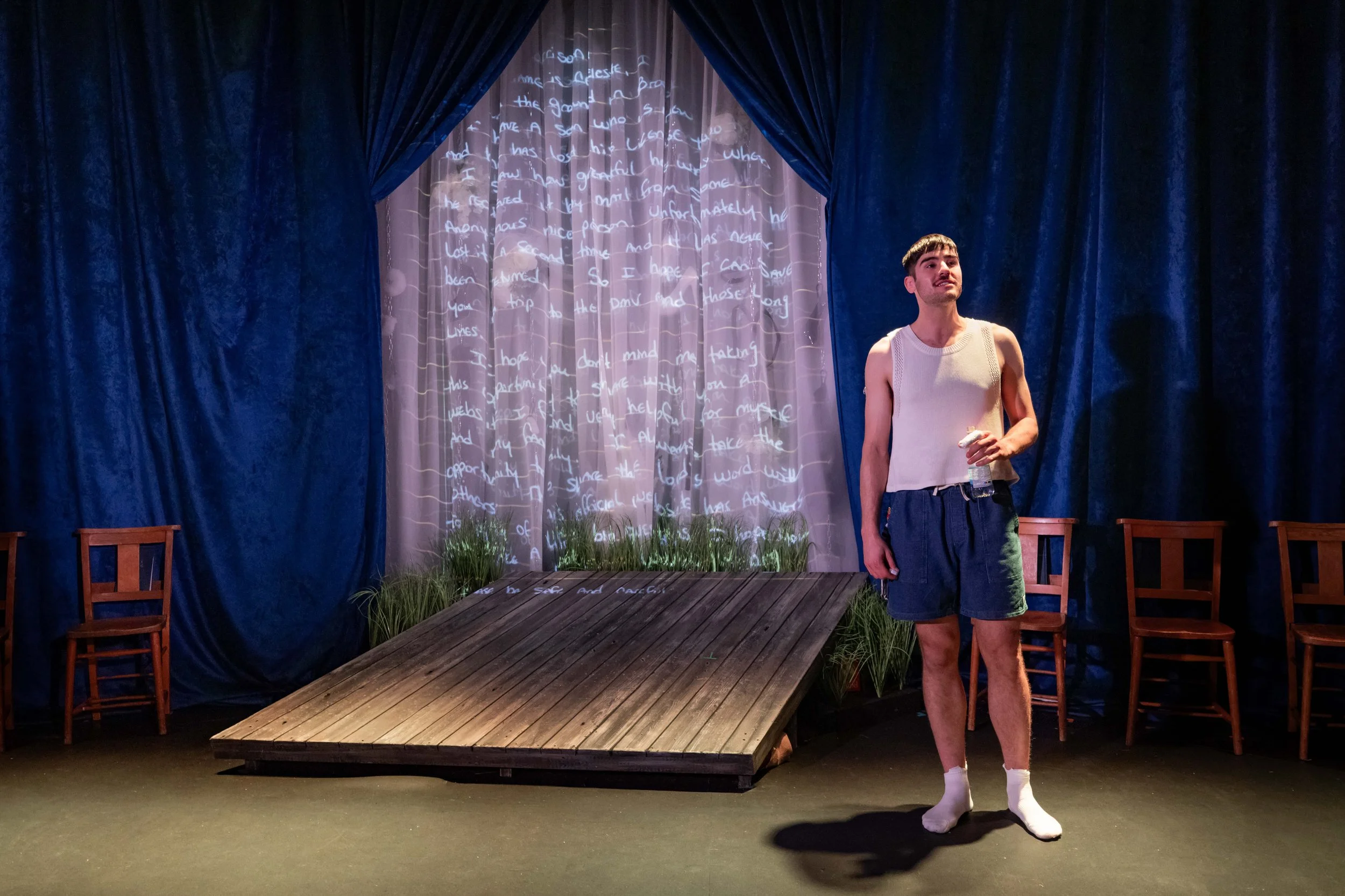 Hugo Dodsworth | Performance Design | Sugar Daddy | Underbelly Boulevard | March 2026 | Set & Video Design by Hugo Dodsworth | Photography by Mark Senior