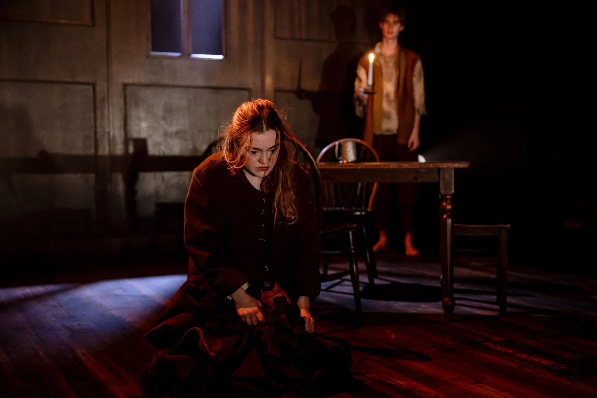 Hugo Dodsworth | Performance Design | The Welkin | Mountview Academy of Theatre Arts | December 2025 | Lighting Design by Hugo Dodsworth | Photography by Steve Gregson