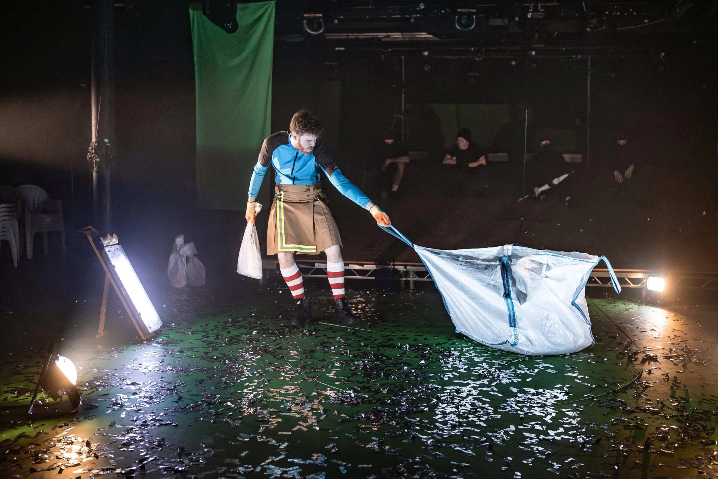 Hugo Dodsworth | Performance Design | A Fairy Story [Animal Farm] | Tobacco Factory Theatres | February 2026 | Lighting Design by Hugo Dodsworth | Photography by Craig Fuller