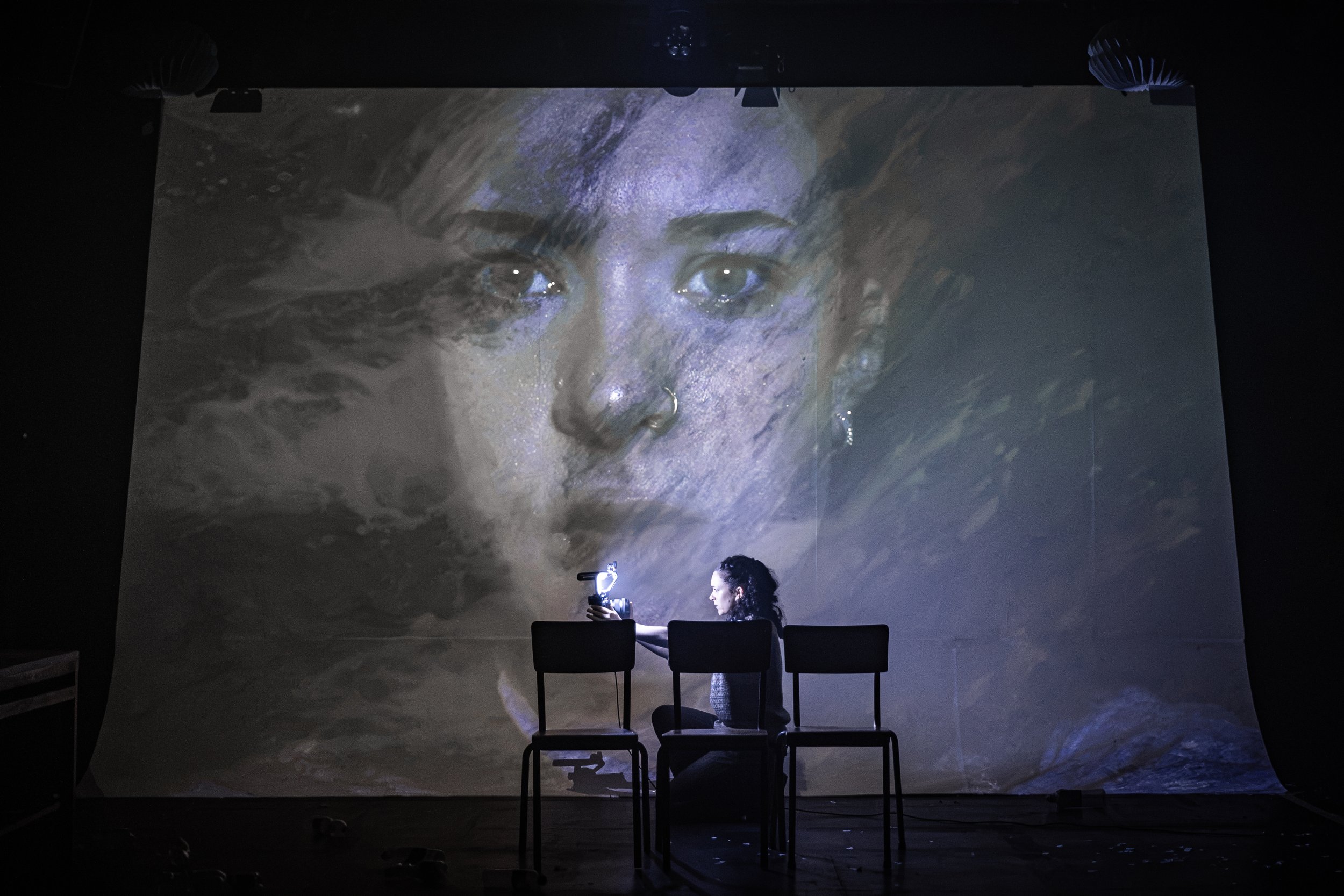 Hugo Dodsworth | Performance Design | ENEMY! | Tobacco Factory Theatres | July 2026 | Video Design by Hugo Dodsworth | Photography by Craig Fuller
