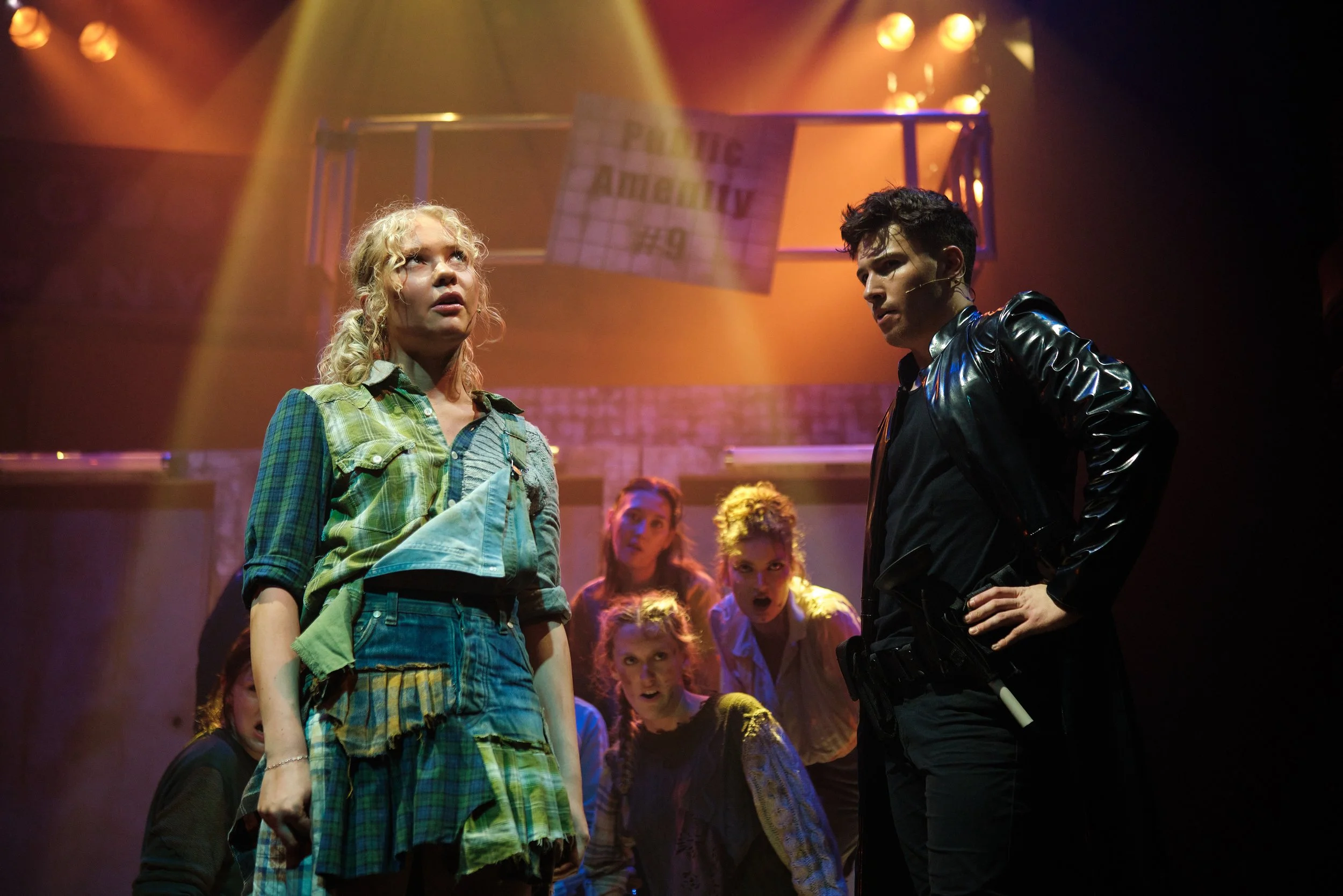 Hugo Dodsworth | Performance Design | Urinetown: The Musical | the egg | May 2026 | Lighting Design by Hugo Dodsworth | Photography by Jack Offord