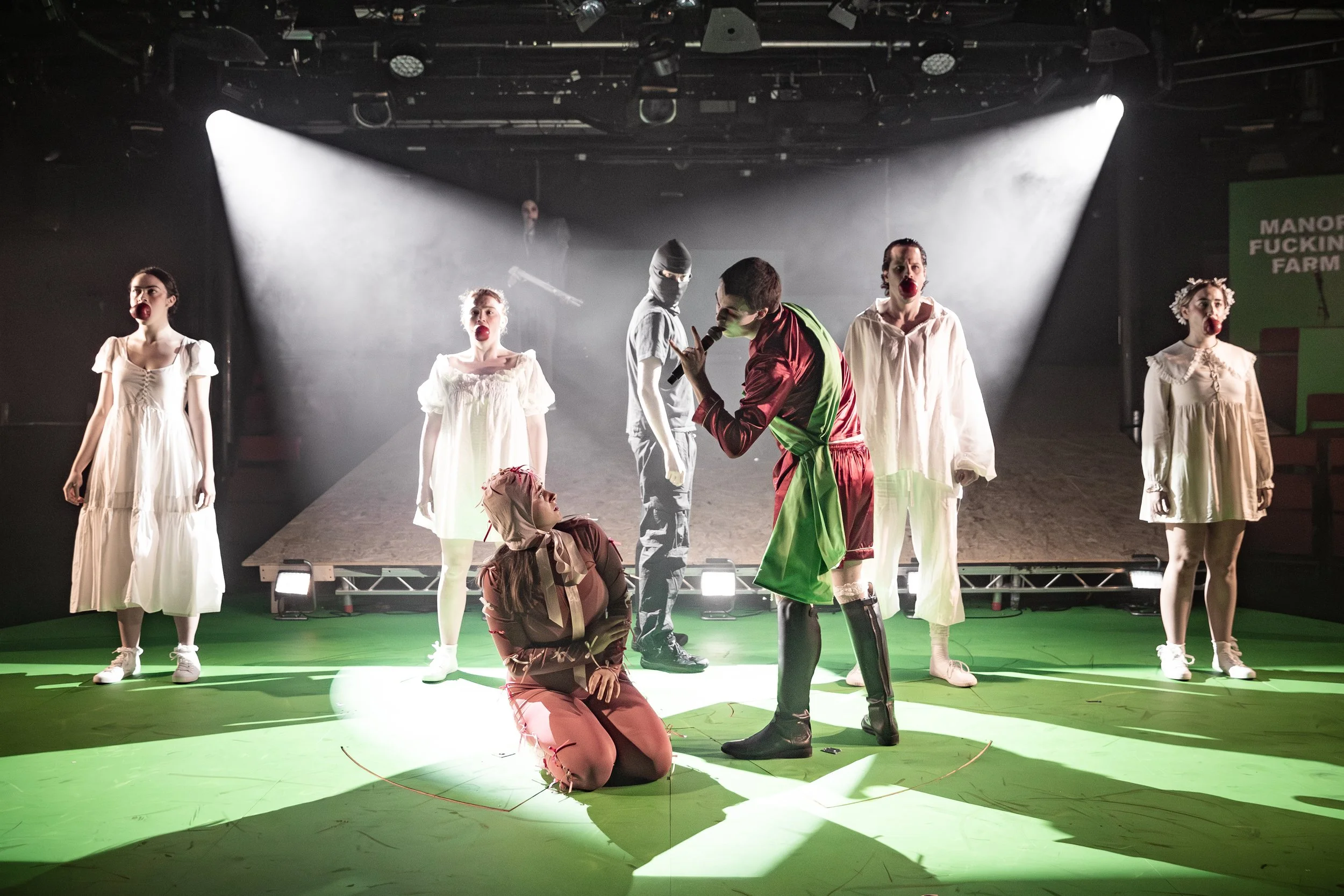 Hugo Dodsworth | Performance Design | A Fairy Story [Animal Farm] | Tobacco Factory Theatres | February 2026 | Lighting Design by Hugo Dodsworth | Photography by Craig Fuller