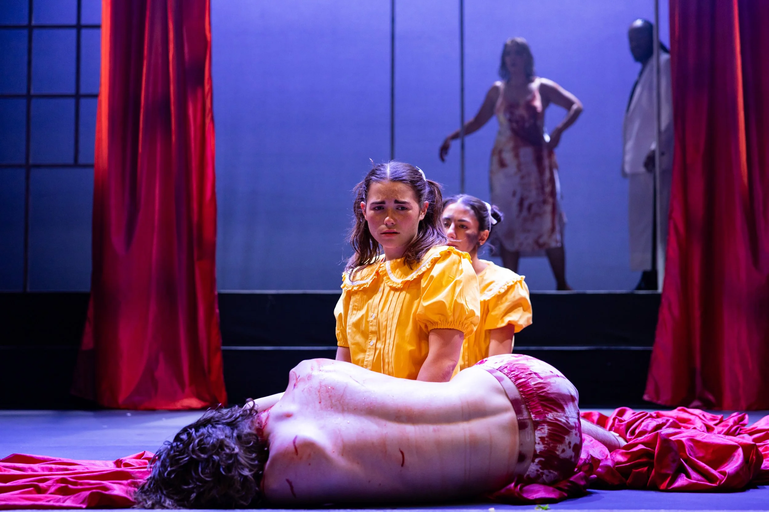 Hugo Dodsworth | Performance Design | This Restless House | Embassy Theatre - Royal Central School of Speech and Drama | July 2026 | Lighting Design by Hugo Dodsworth | Photography by Cam Harle