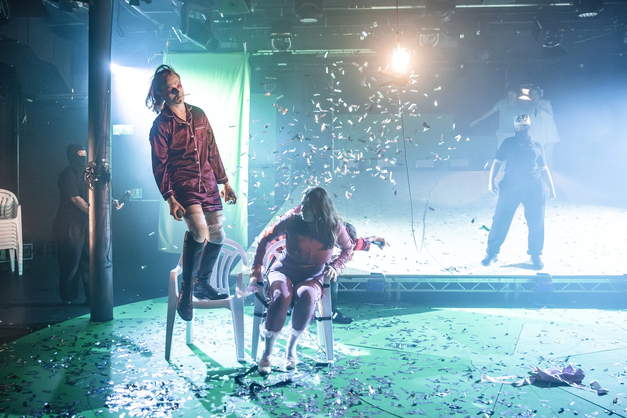 Hugo Dodsworth | Performance Design | A Fairy Story [Animal Farm] | Tobacco Factory Theatres | February 2026 | Lighting Design by Hugo Dodsworth | Photography by Craig Fuller