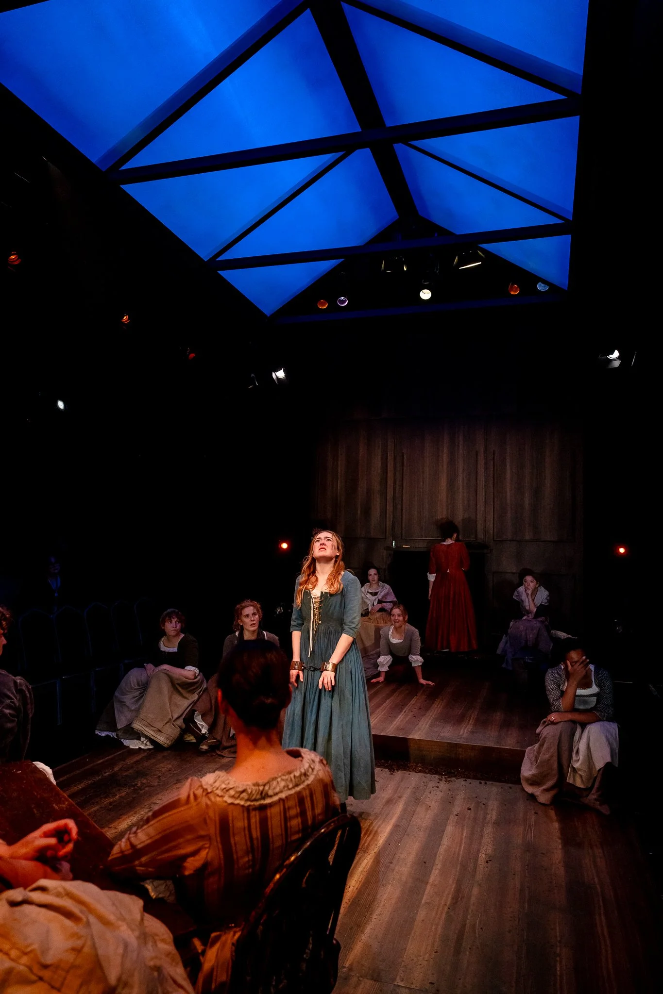 Hugo Dodsworth | Performance Design | The Welkin | Mountview Academy of Theatre Arts | December 2025 | Lighting Design by Hugo Dodsworth | Photography by Steve Gregson